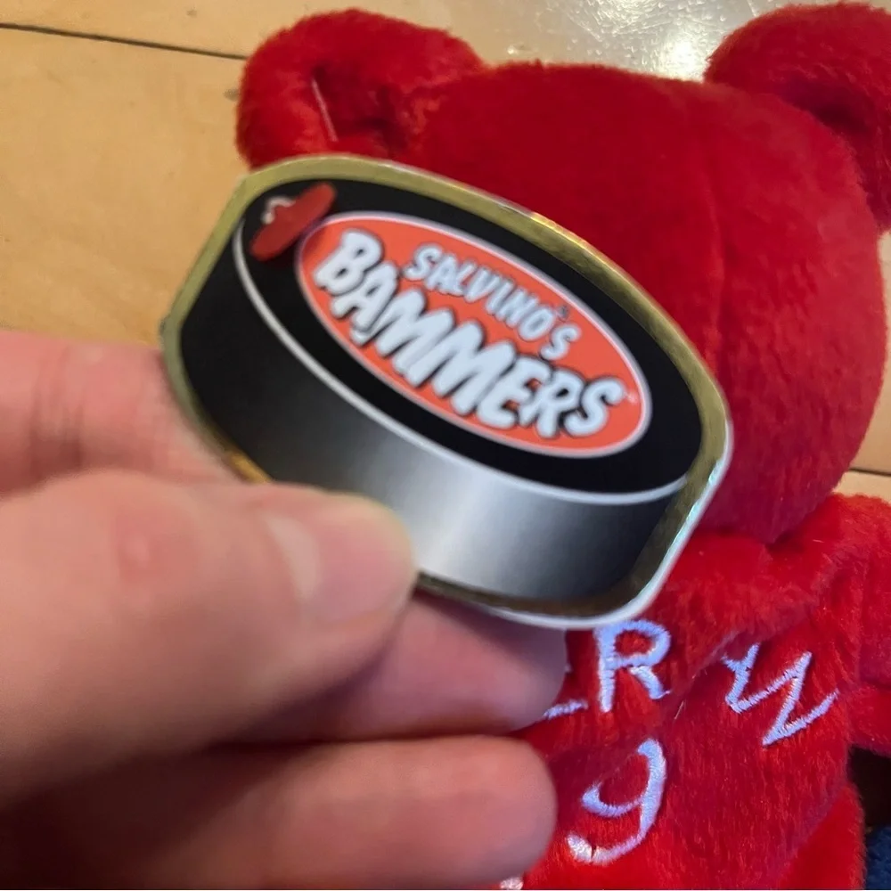 DOMINIK HASEK 39 Steve Yzerman 19 Salvino's Bammers NHL Beanie Bear Toy 1999 NWT